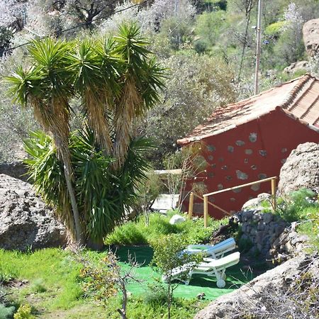 Casa Cueva El Pedregal Tejeda Villa Dış mekan fotoğraf
