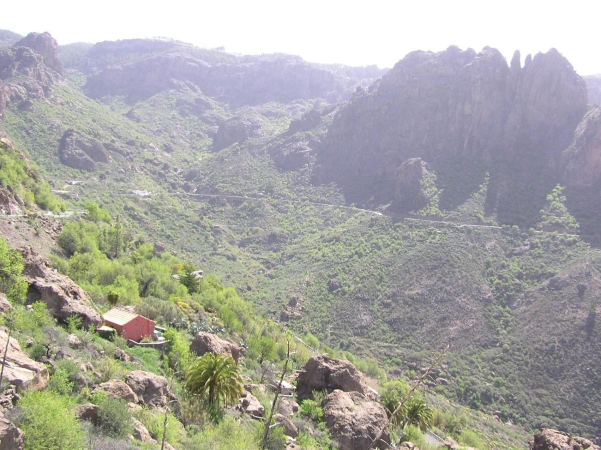 Casa Cueva El Pedregal Tejeda Villa Dış mekan fotoğraf