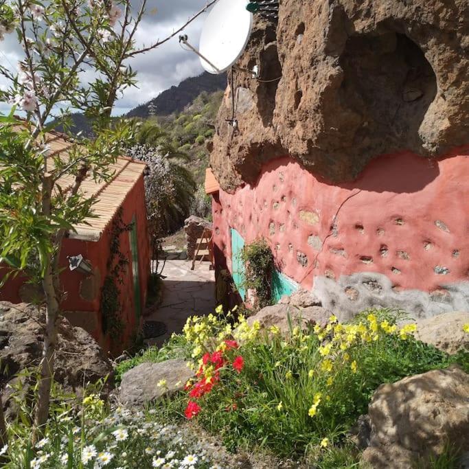 Casa Cueva El Pedregal Tejeda Villa Dış mekan fotoğraf