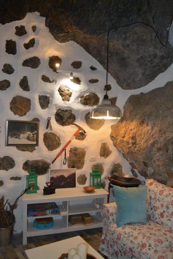 Casa Cueva El Pedregal Tejeda Villa Dış mekan fotoğraf