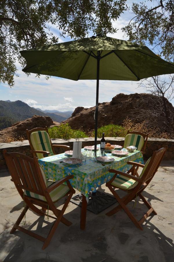 Casa Cueva El Pedregal Tejeda Villa Dış mekan fotoğraf